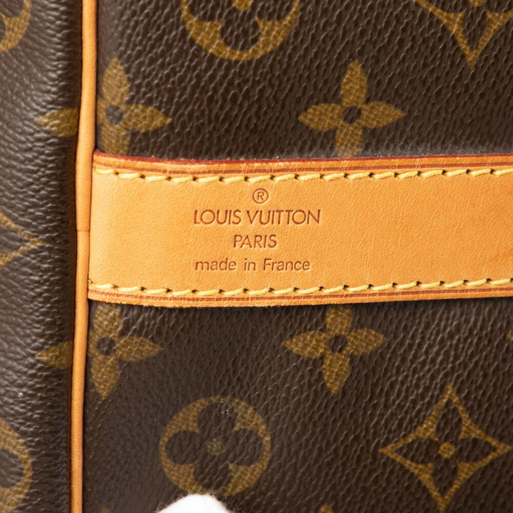 LOUIS VUITTON Authentic Brown Monogram Leather Shoulder Bag - Picture 5 of 6